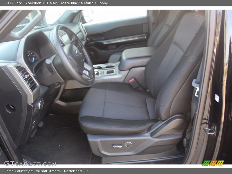Agate Black Metallic / Ebony 2019 Ford Expedition XLT Max