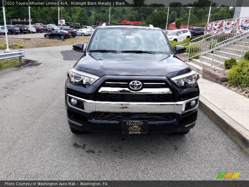 Midnight Black Metallic / Black 2020 Toyota 4Runner Limited 4x4