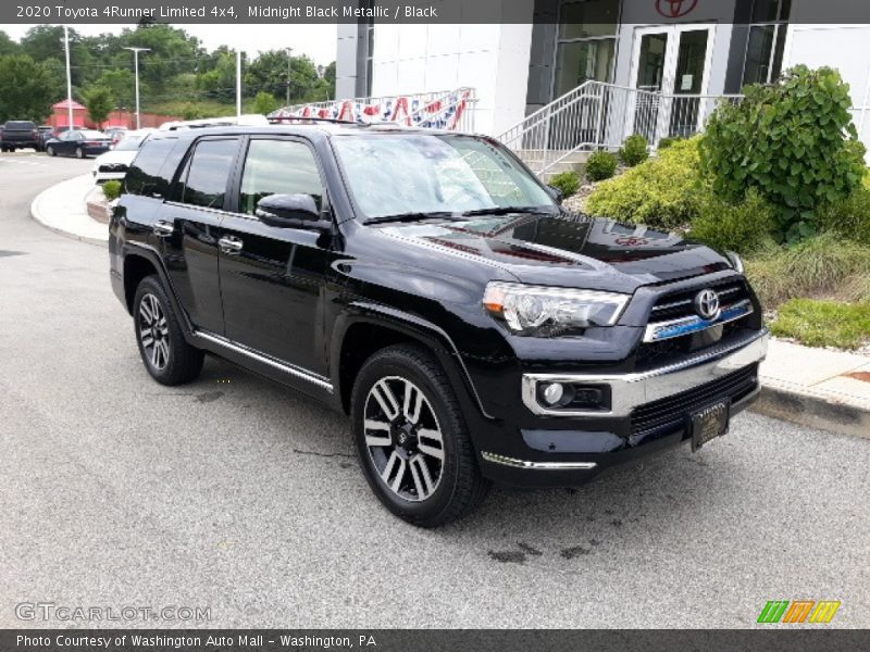 Midnight Black Metallic / Black 2020 Toyota 4Runner Limited 4x4