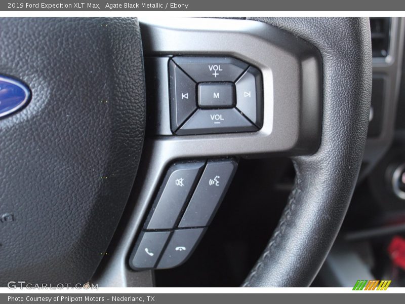 Agate Black Metallic / Ebony 2019 Ford Expedition XLT Max