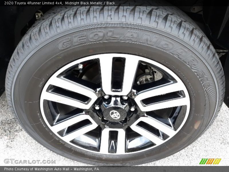 Midnight Black Metallic / Black 2020 Toyota 4Runner Limited 4x4