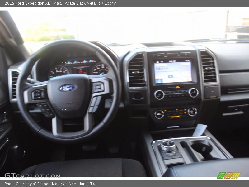 Agate Black Metallic / Ebony 2019 Ford Expedition XLT Max