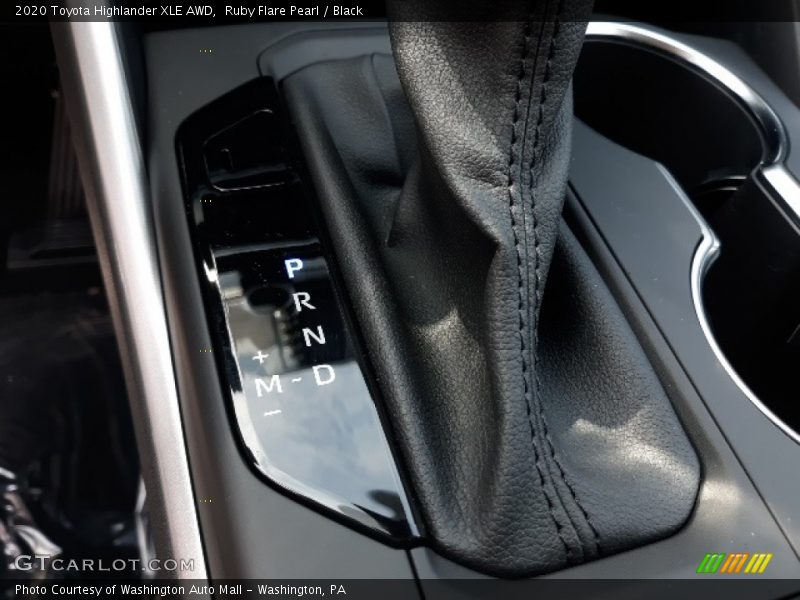 Ruby Flare Pearl / Black 2020 Toyota Highlander XLE AWD