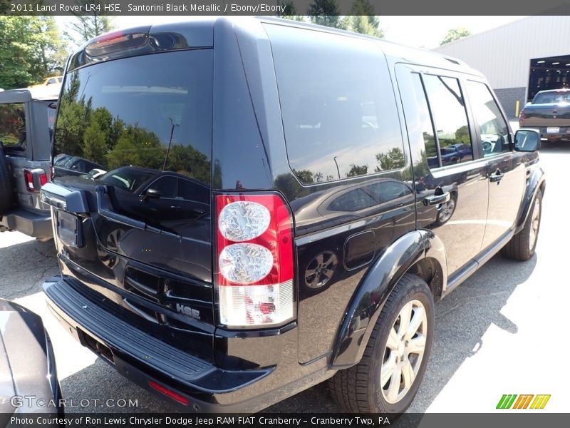 Santorini Black Metallic / Ebony/Ebony 2011 Land Rover LR4 HSE