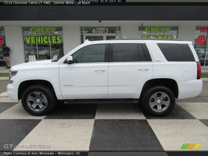 Summit White / Jet Black 2019 Chevrolet Tahoe LT 4WD