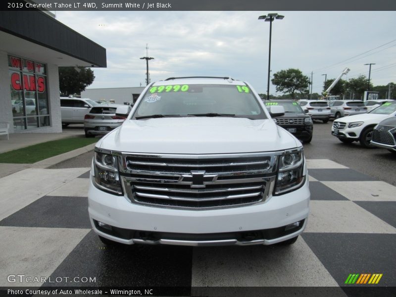 Summit White / Jet Black 2019 Chevrolet Tahoe LT 4WD