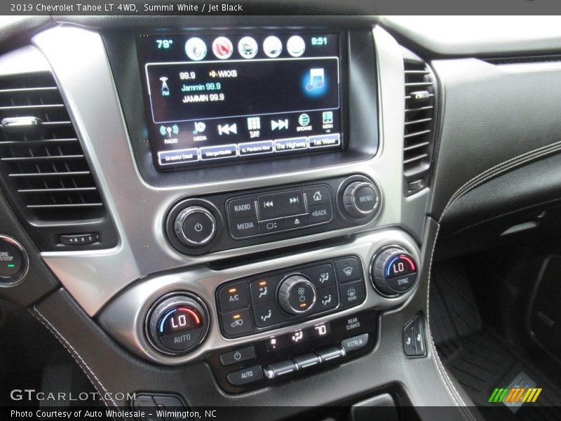 Summit White / Jet Black 2019 Chevrolet Tahoe LT 4WD