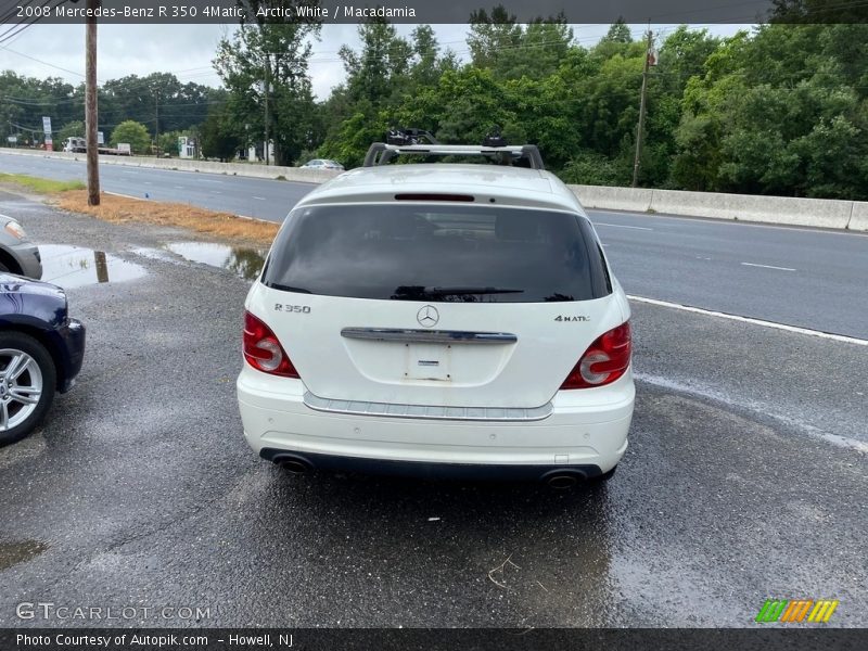 Arctic White / Macadamia 2008 Mercedes-Benz R 350 4Matic