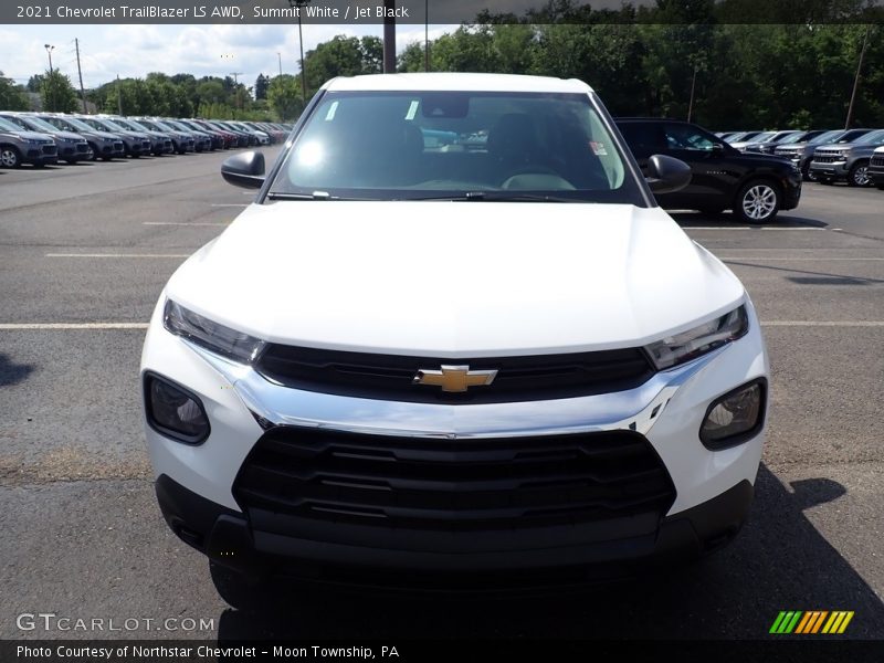 Summit White / Jet Black 2021 Chevrolet TrailBlazer LS AWD