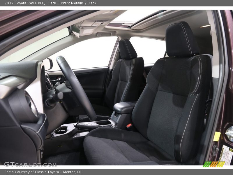 Front Seat of 2017 RAV4 XLE