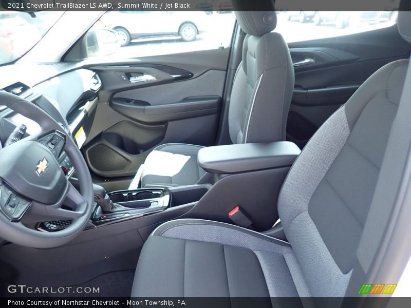 Summit White / Jet Black 2021 Chevrolet TrailBlazer LS AWD