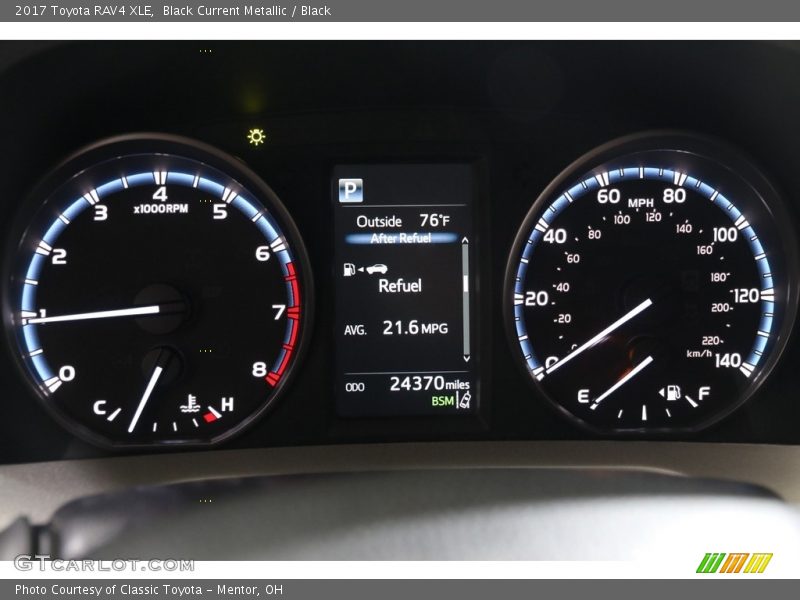  2017 RAV4 XLE XLE Gauges