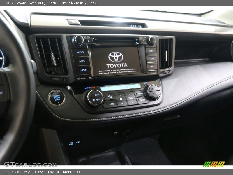 Black Current Metallic / Black 2017 Toyota RAV4 XLE