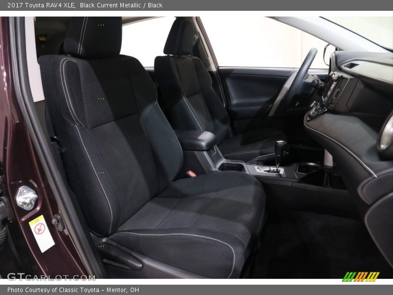 Black Current Metallic / Black 2017 Toyota RAV4 XLE