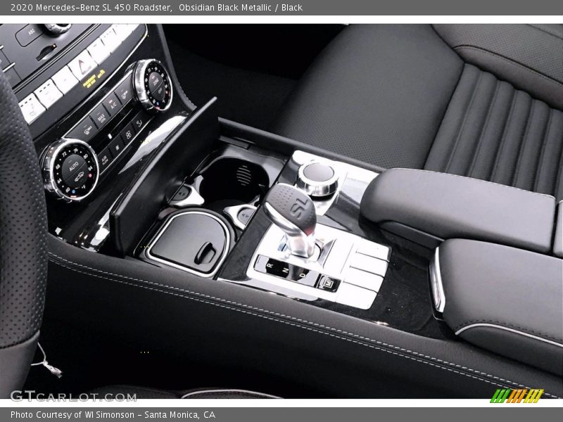 Obsidian Black Metallic / Black 2020 Mercedes-Benz SL 450 Roadster