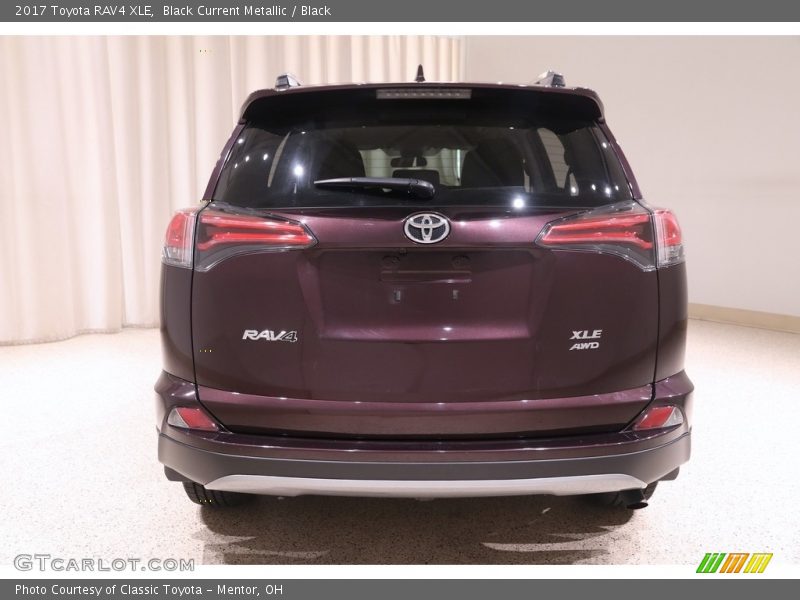 Black Current Metallic / Black 2017 Toyota RAV4 XLE