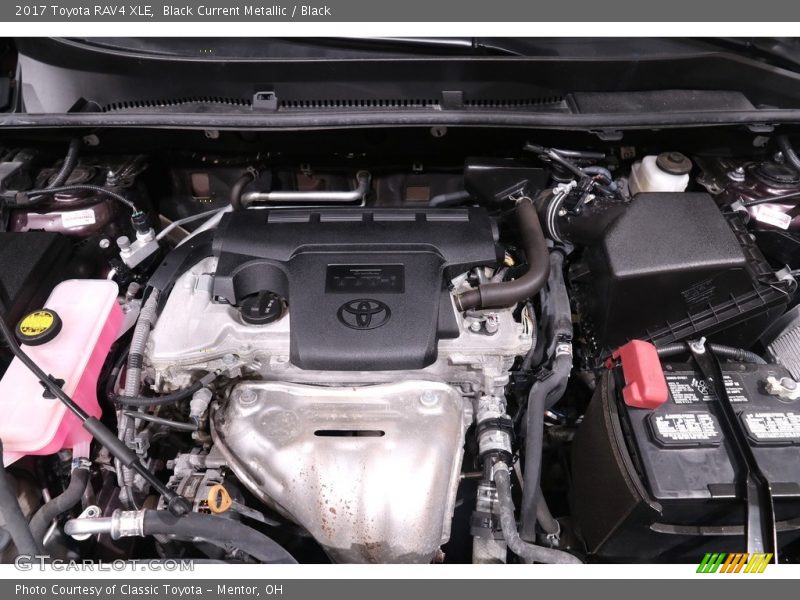 Black Current Metallic / Black 2017 Toyota RAV4 XLE