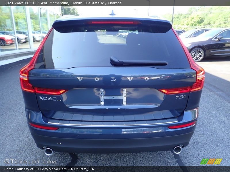 Denim Blue Metallic / Charcoal 2021 Volvo XC60 T5 AWD Momentum