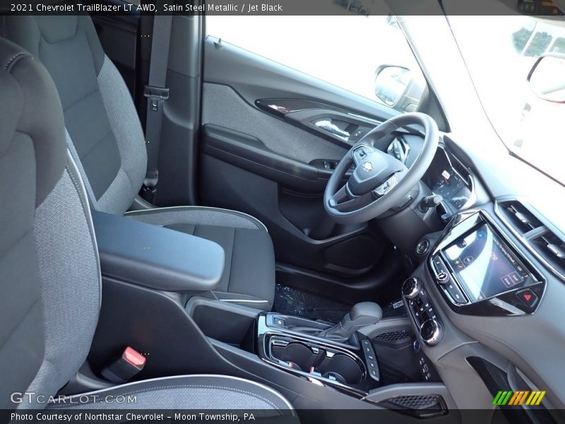 Satin Steel Metallic / Jet Black 2021 Chevrolet TrailBlazer LT AWD