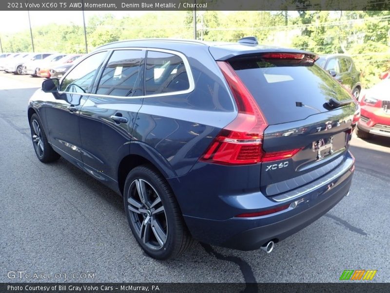 Denim Blue Metallic / Charcoal 2021 Volvo XC60 T5 AWD Momentum