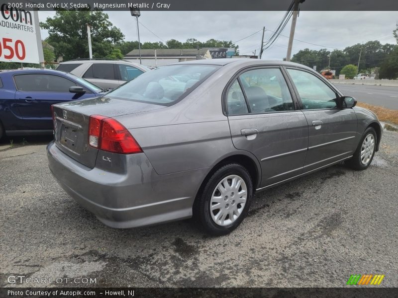 Magnesium Metallic / Gray 2005 Honda Civic LX Sedan