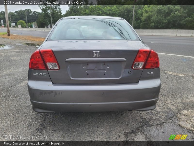 Magnesium Metallic / Gray 2005 Honda Civic LX Sedan