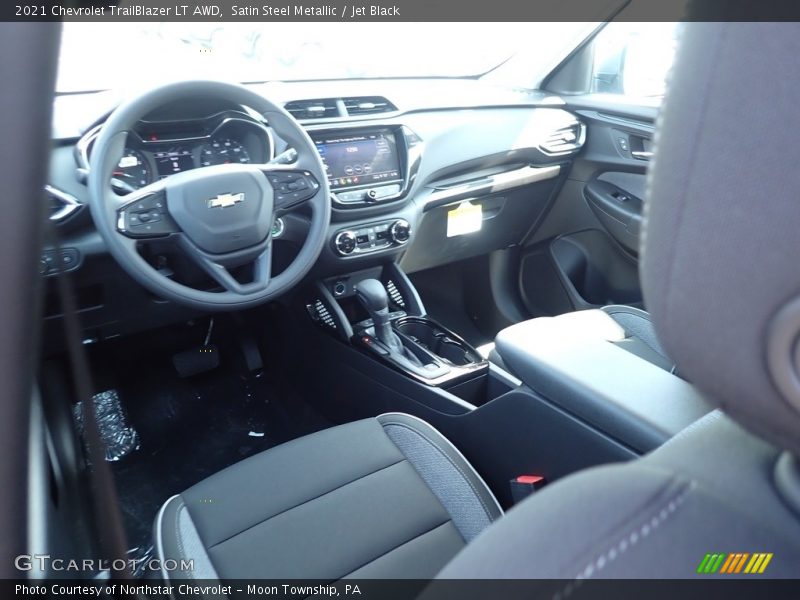 Satin Steel Metallic / Jet Black 2021 Chevrolet TrailBlazer LT AWD