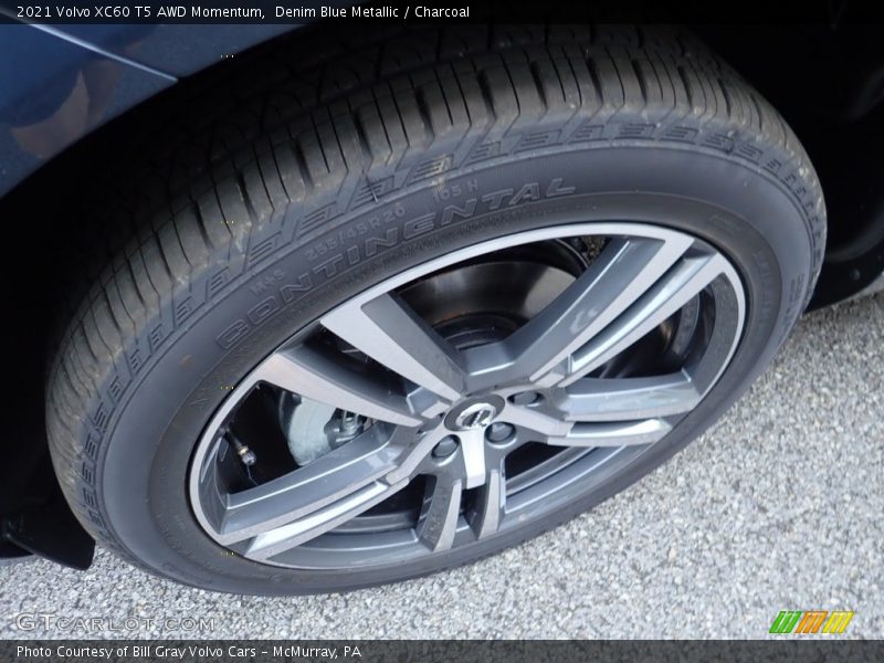 Denim Blue Metallic / Charcoal 2021 Volvo XC60 T5 AWD Momentum