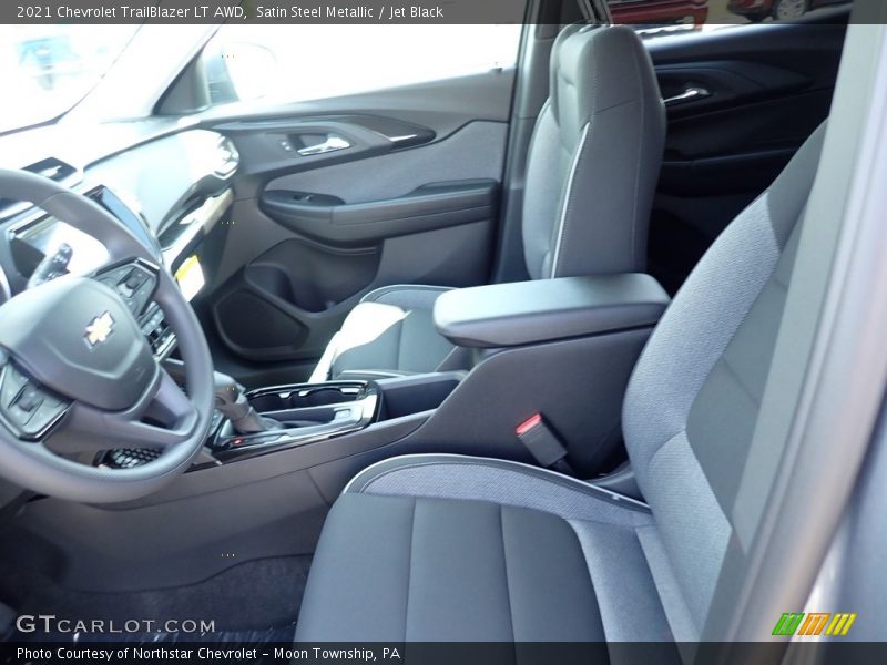 Satin Steel Metallic / Jet Black 2021 Chevrolet TrailBlazer LT AWD