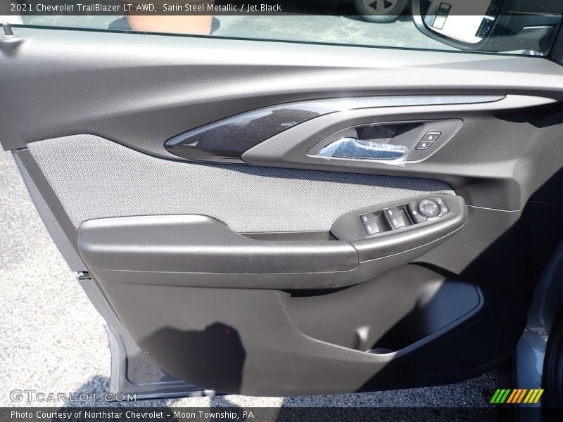 Satin Steel Metallic / Jet Black 2021 Chevrolet TrailBlazer LT AWD