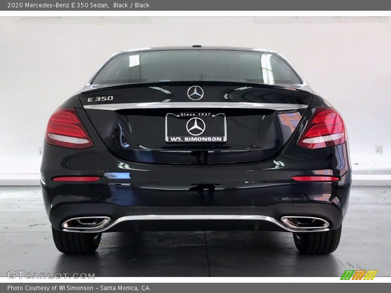 Black / Black 2020 Mercedes-Benz E 350 Sedan