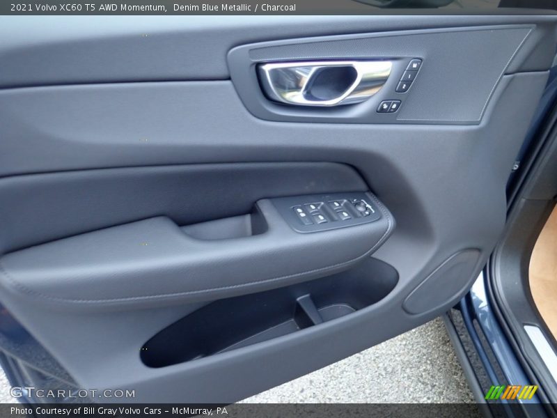 Denim Blue Metallic / Charcoal 2021 Volvo XC60 T5 AWD Momentum