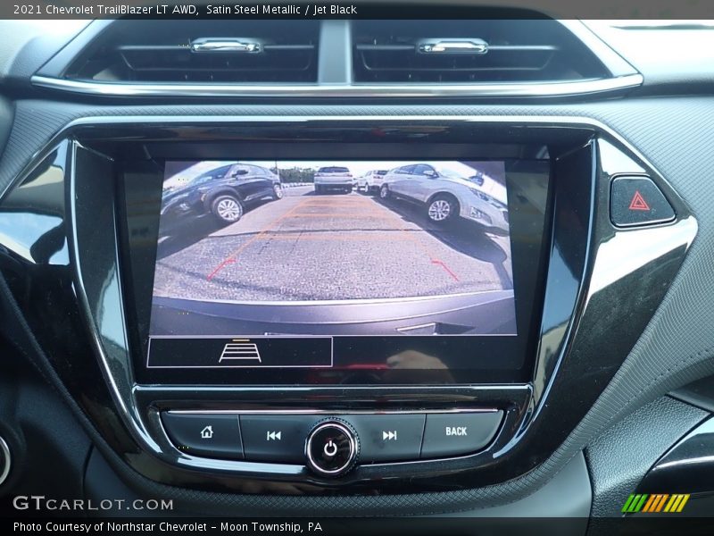 Satin Steel Metallic / Jet Black 2021 Chevrolet TrailBlazer LT AWD