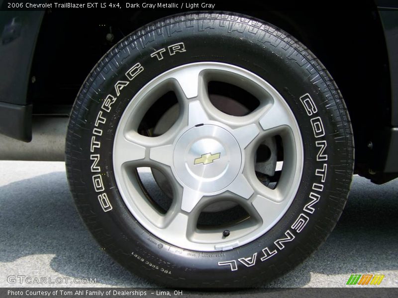 Dark Gray Metallic / Light Gray 2006 Chevrolet TrailBlazer EXT LS 4x4