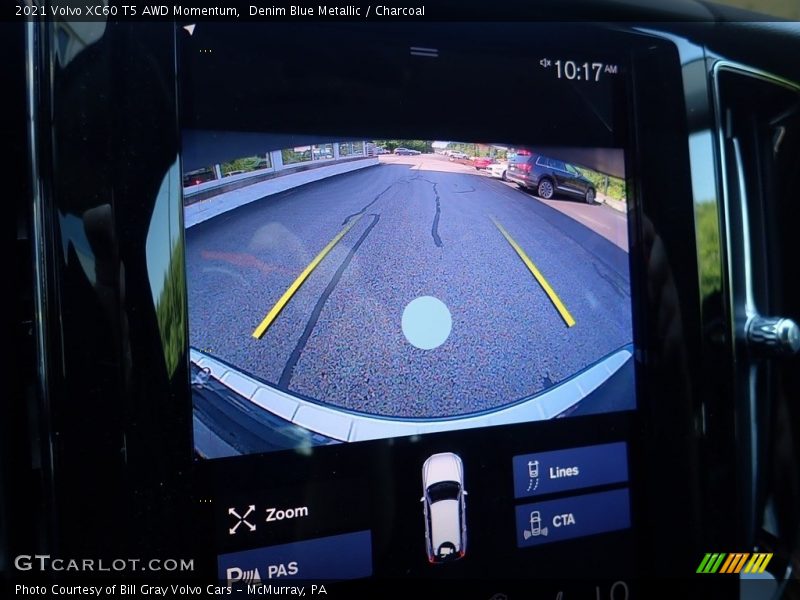 Denim Blue Metallic / Charcoal 2021 Volvo XC60 T5 AWD Momentum