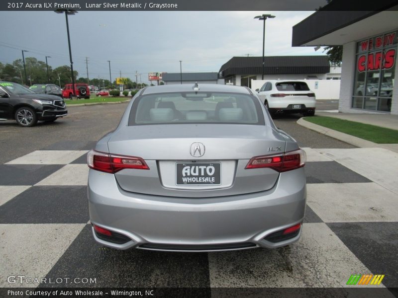 Lunar Silver Metallic / Graystone 2017 Acura ILX Premium
