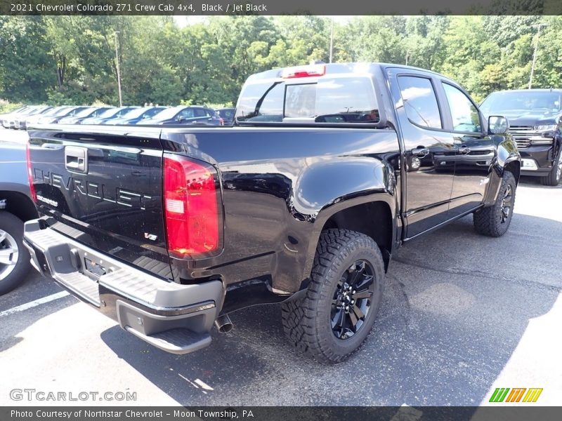 Black / Jet Black 2021 Chevrolet Colorado Z71 Crew Cab 4x4