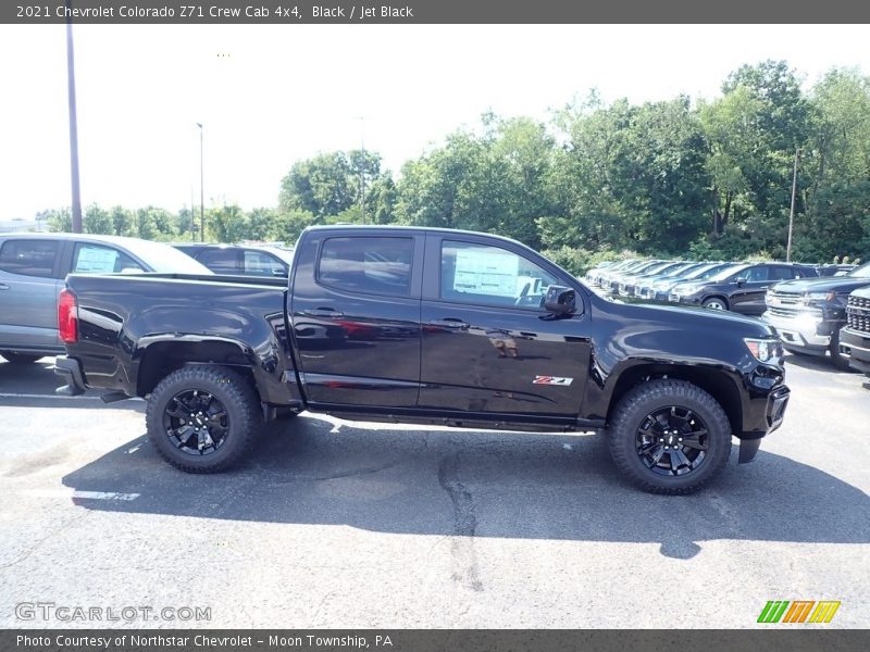 Black / Jet Black 2021 Chevrolet Colorado Z71 Crew Cab 4x4