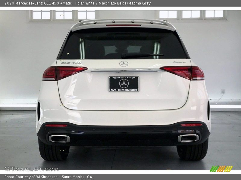 Polar White / Macchiato Beige/Magma Grey 2020 Mercedes-Benz GLE 450 4Matic