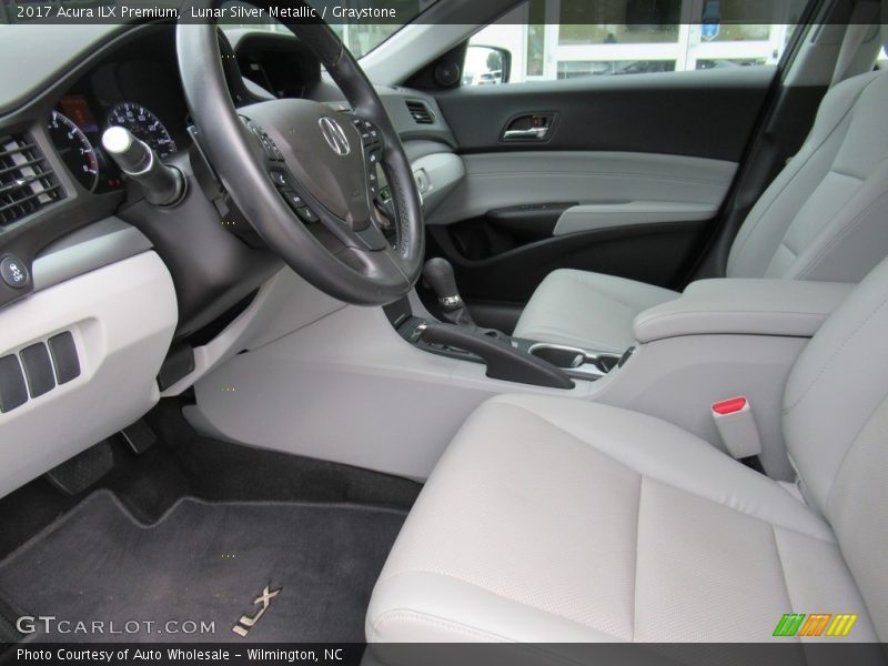 Lunar Silver Metallic / Graystone 2017 Acura ILX Premium