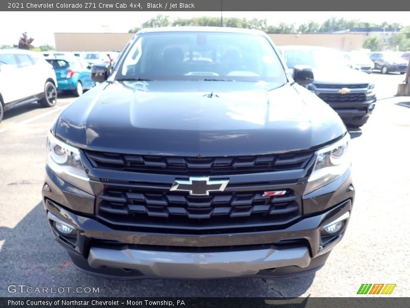 Black / Jet Black 2021 Chevrolet Colorado Z71 Crew Cab 4x4