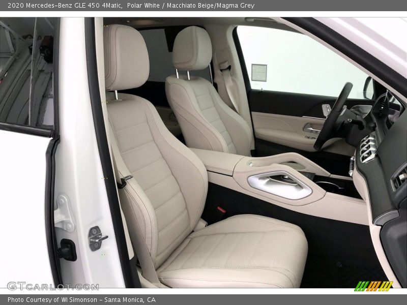 Polar White / Macchiato Beige/Magma Grey 2020 Mercedes-Benz GLE 450 4Matic