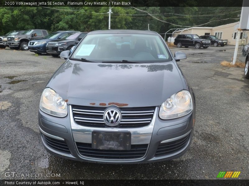 Platinum Grey Metallic / Titan Black 2010 Volkswagen Jetta SE Sedan