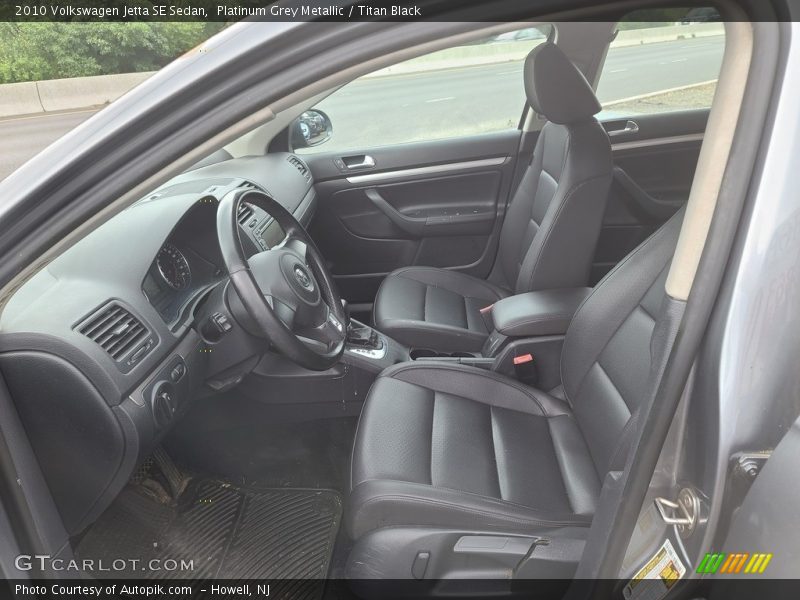 Platinum Grey Metallic / Titan Black 2010 Volkswagen Jetta SE Sedan