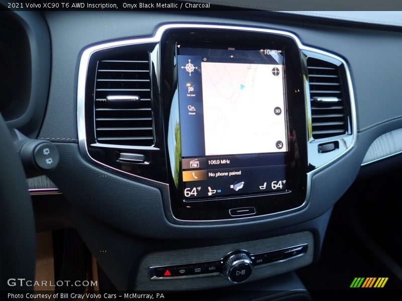 Navigation of 2021 XC90 T6 AWD Inscription