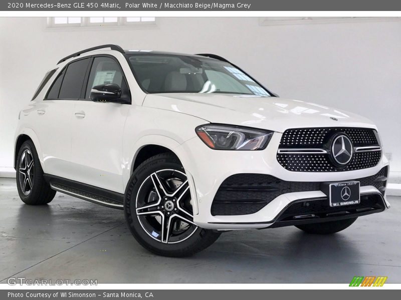 Polar White / Macchiato Beige/Magma Grey 2020 Mercedes-Benz GLE 450 4Matic