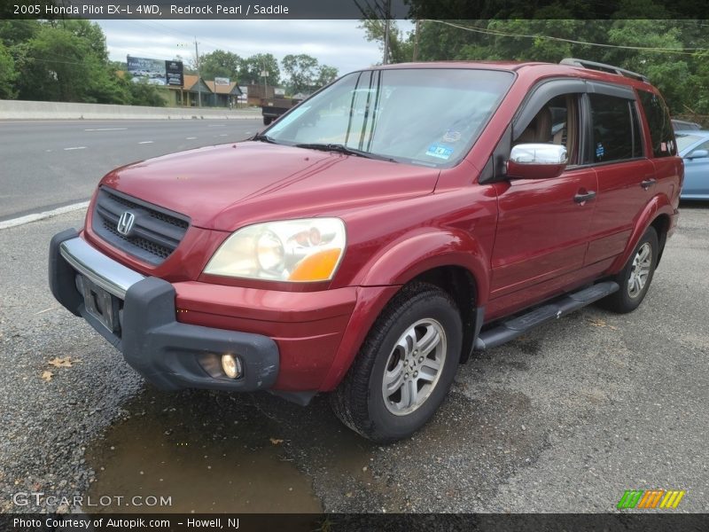 Redrock Pearl / Saddle 2005 Honda Pilot EX-L 4WD