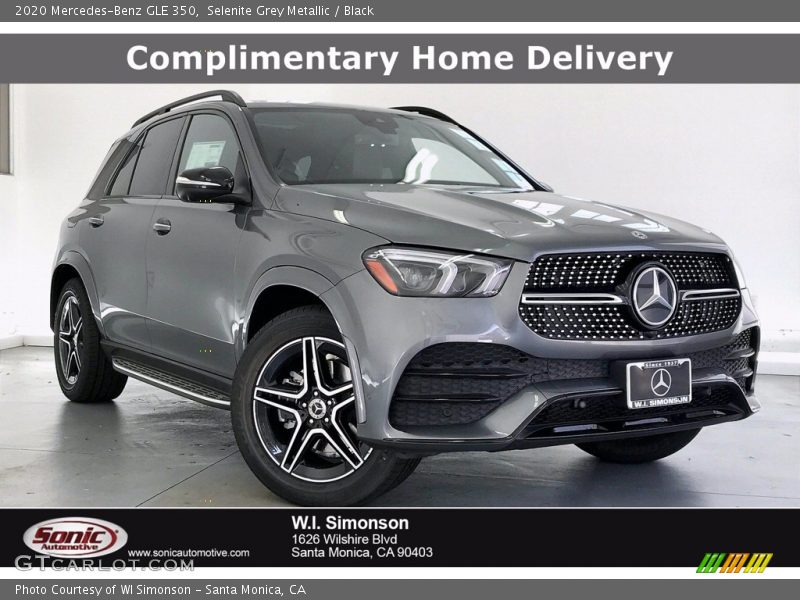 Selenite Grey Metallic / Black 2020 Mercedes-Benz GLE 350