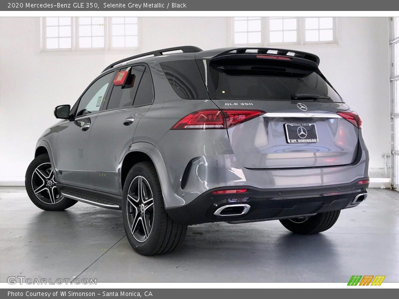 Selenite Grey Metallic / Black 2020 Mercedes-Benz GLE 350