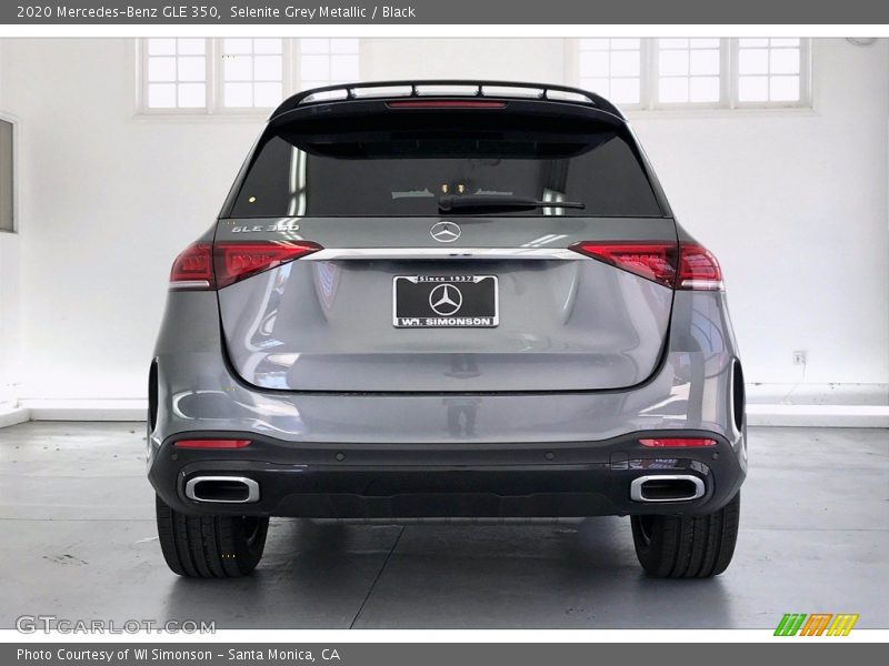 Selenite Grey Metallic / Black 2020 Mercedes-Benz GLE 350